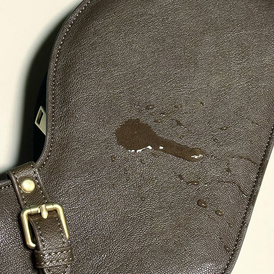 Cat Shaped Leather Crossbody Bag in Espresso Brown | Raw & Radiant